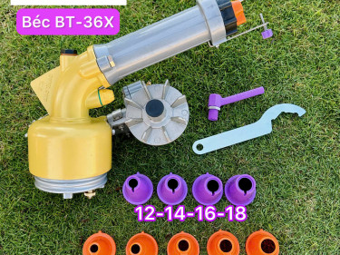 Béc tưới phun mưa đa năng BAC THAO - BTX xoay tròn 360 độ chạy bơm từ 2HP